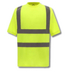 Outdoor Fluorescent Hi-Vis Work Tee: Summer Breathability, Quick Dry